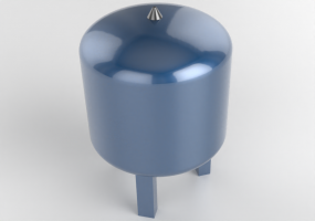 Vaso d’espansione saldato, per impianti sanitari 50L