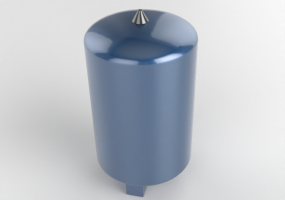 Vaso d’espansione saldato, per impianti sanitari 25L