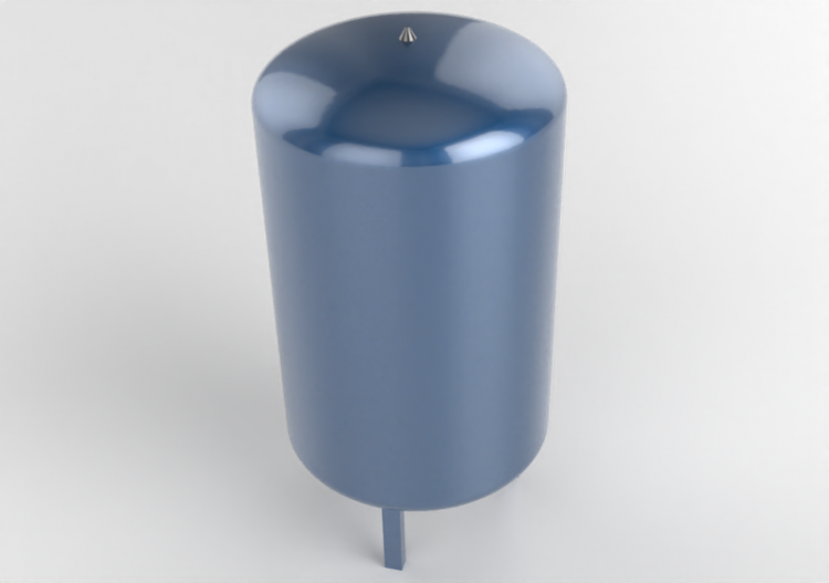 Vaso d’espansione saldato, per impianti sanitari 500L -...