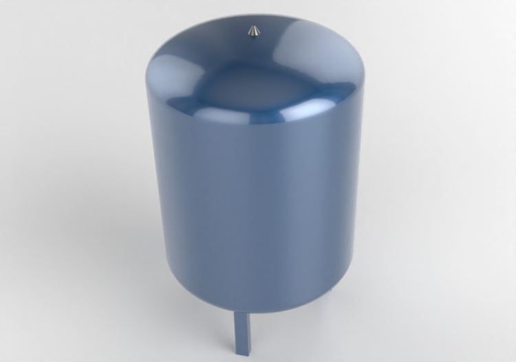 Vaso d’espansione saldato, per impianti sanitari 400L -...