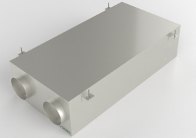 Unità di ventilazione meccanica orizzontale a controsoffitto 160mm