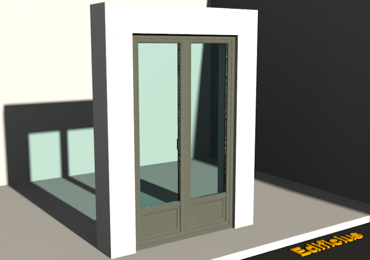 3D Tür/Fenster - FN[R] 2AB[1P] MF - ACCA software