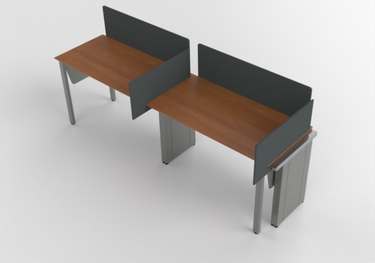 Escrivaninhas 3D - Escrivaninha de madeira - Kokuyo - Arch...