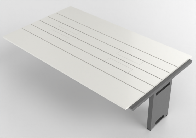 办公桌 - Modular desk in lacquered wood - Kokuyo - Solana -...
