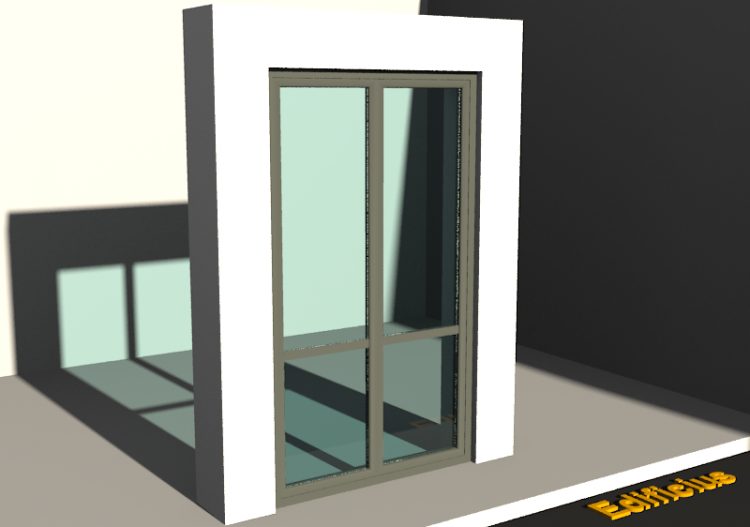 Infissi 3D - FN[R] 1AB[2V]+1F[2V] - ACCA software