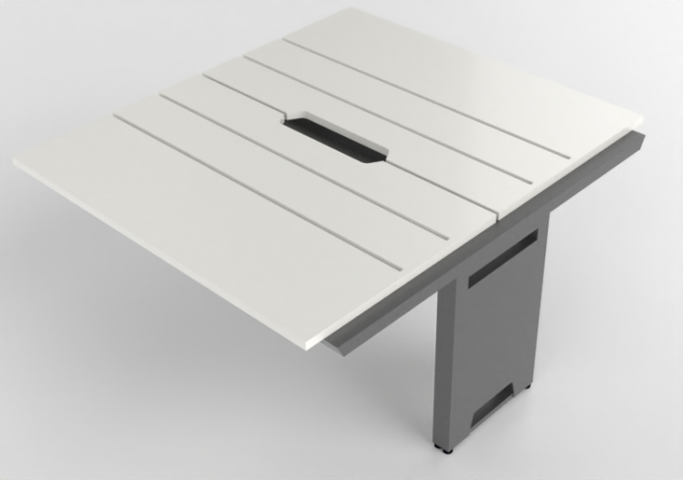 办公桌 - Modular desk in lacquered wood - Kokuyo - Solana -...