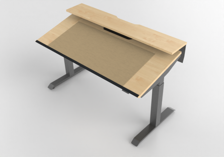 3D Schreibtische - Schreibtisch aus Holz - Kokuyo -...