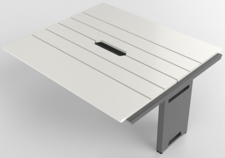 办公桌 - Modular desk in lacquered wood - Kokuyo - Solana -...