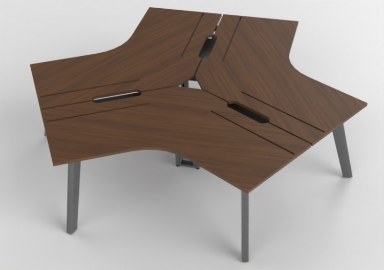 办公桌 - Wooden Desk - Kokuyo - Solana - DSL ZD1212MW - ACCA...