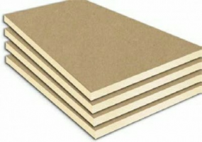Pannello in schiuma polyiso (poliuretano espanso) rigida, a bassa conducibilità termica 0,022 (W/mK), tipo ISOVER PIR PLUS