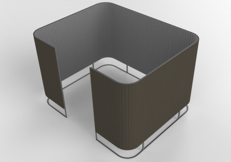 配饰 - Fabric Wall panel - Kokuyo - Inframe - SN TC416BGNB5N...