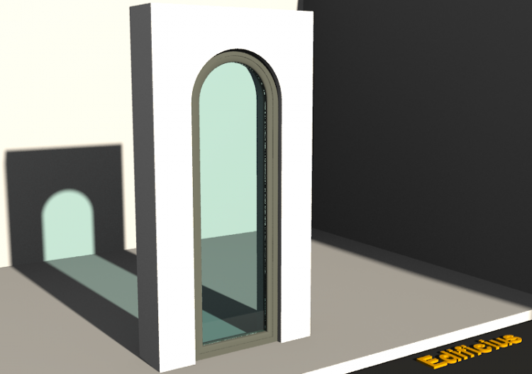 Menuiseries 3D - FN[AR] 1VB[1V] - ACCA software