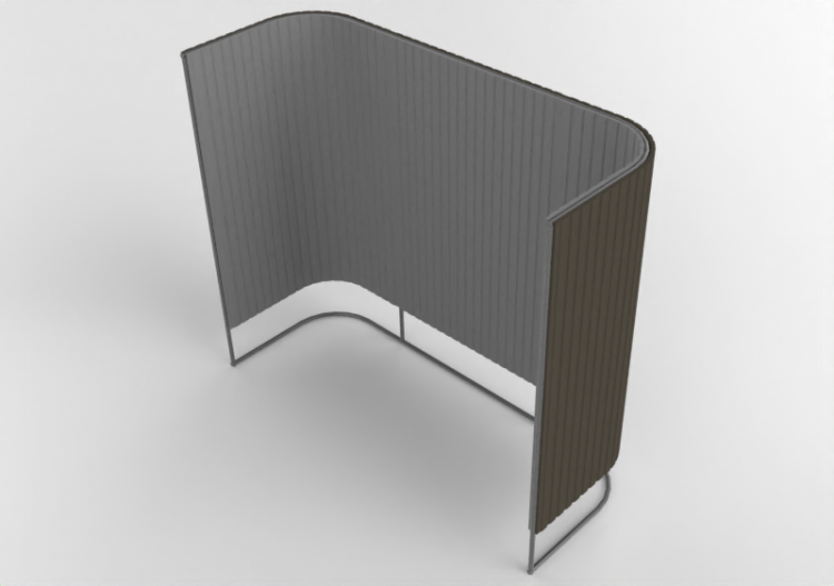 Accesorios 3D - Pared de tela - Kokuyo - Inframe - SN...