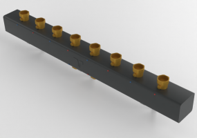 Verteiler für Heizungsanlage 4 Wege - 5538G4M8 - 557 480
