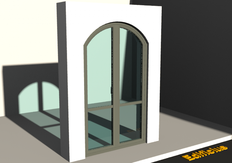 Esquadria 3D - JN[AR] 2FB[2V] MF - ACCA software
