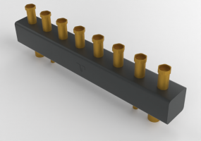 Casse pression/collecteur en acier pour centrale thermique 4 voies - 5539X - 557 0005