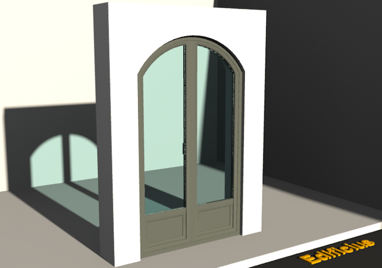Esquadria 3D - JN[AR] 2FB[1P] MF - ACCA software