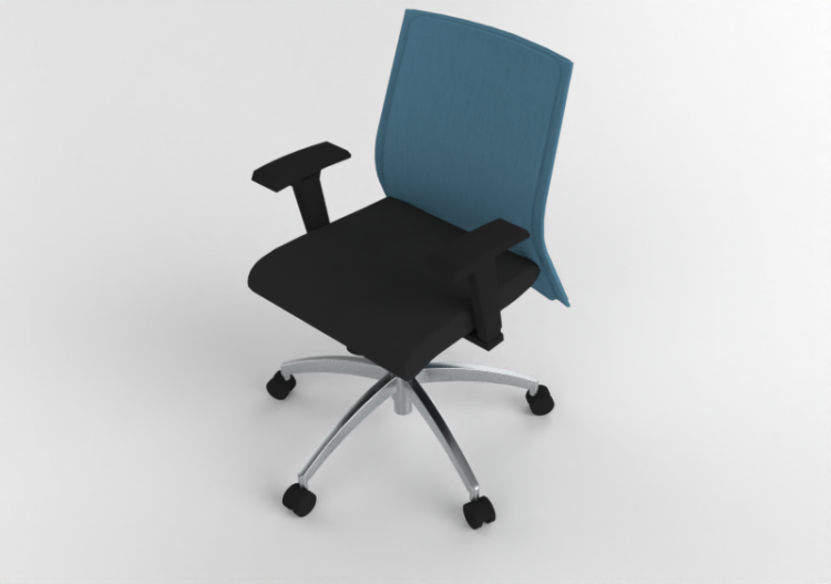 椅子 - Swivel chair in fabric - Modernform - Serie 11 - E111...