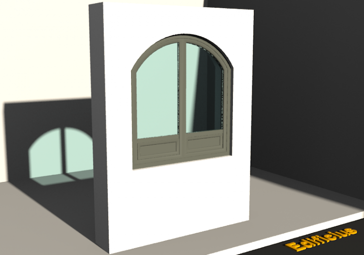 Infissi 3D - FN[AR] 1AB[1P]+1F[1P] - ACCA software