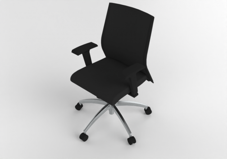 3D Chairs - Swivel armchair in fabric - Modernform - Serie...