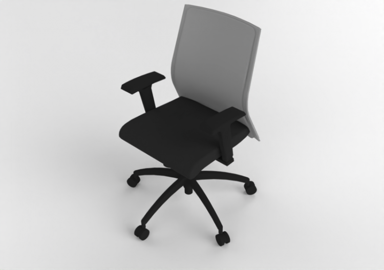 3D Chairs - Swivel armchair in leather - Modernform - Serie...