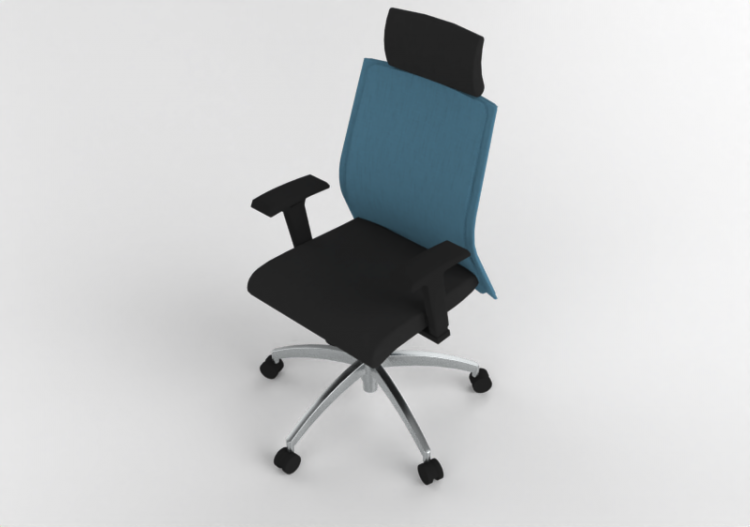 3D Chairs - Swivel armchair in fabric - Modernform - Serie...