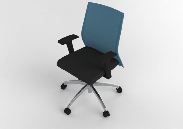 3D Chairs - Swivel armchair in fabric - Modernform - Serie...