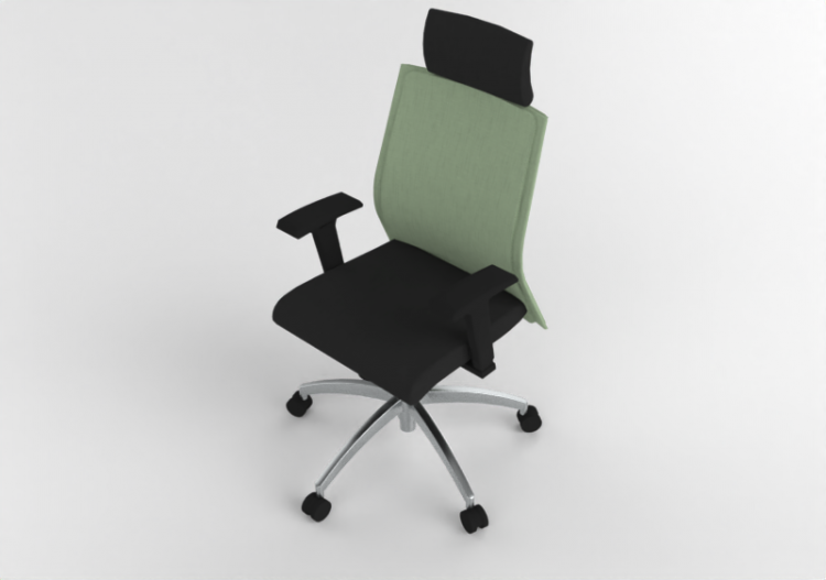 3D Chairs - Swivel armchair in fabric - Modernform - Serie...