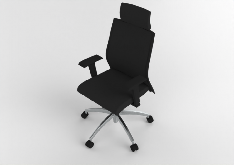 椅子 - Swivel armchair in fabric - Modernform - Serie 11 -...