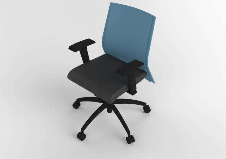 椅子 - Leather swivel chair - Modernform - Serie 11 - E111 -...