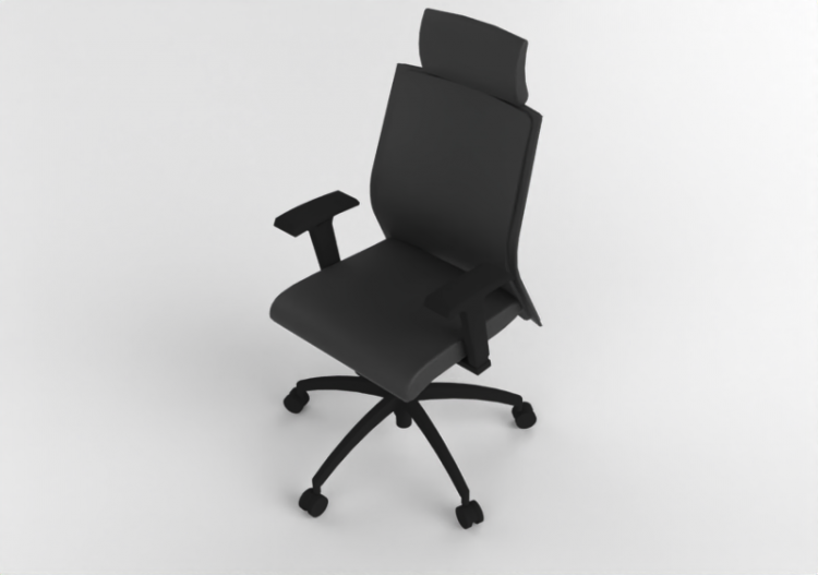 3D Chairs - Swivel armchair in leather - Modernform - Serie...