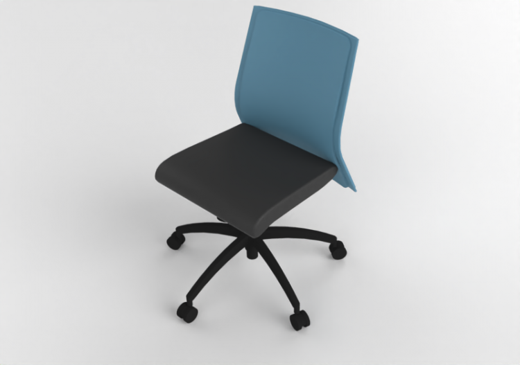 3D Chairs - Leather swivel chair - Modernform - Serie 11 -...