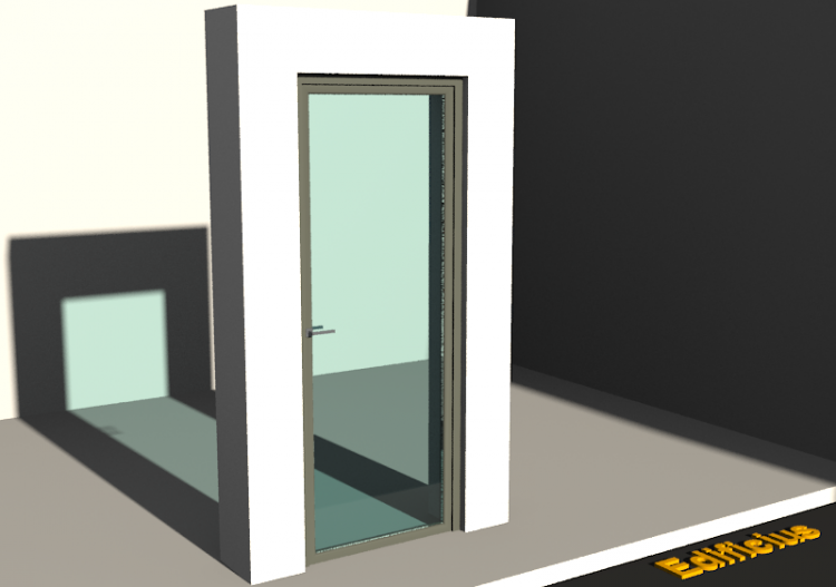 Esquadria 3D - VTLJ[R] 1FB - ACCA software