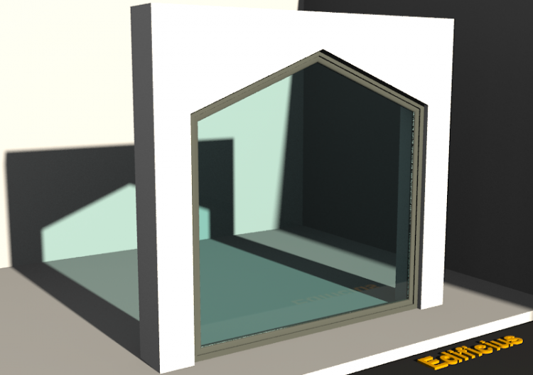 3D Tür/Fenster - SCHF[DT] 1F - ACCA software