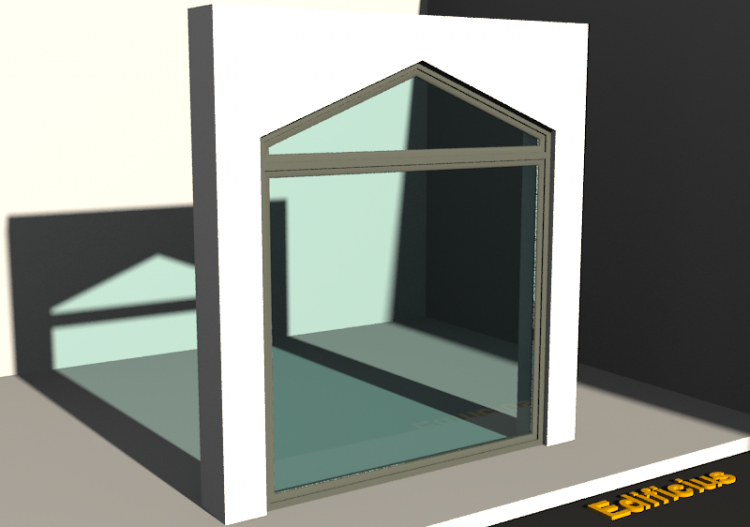 Esquadria 3D - VTLJ[DT] 1F + 1BAND - ACCA software