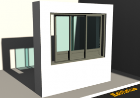 Menuiseries 3D - FN[R] 3BV[1P]