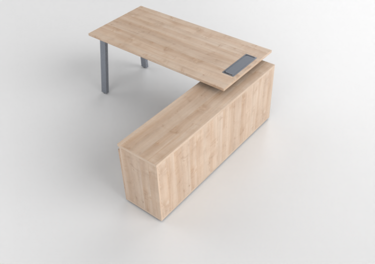 3D Desks - Office desk - Modernform - Zynergy - ZY1818RF34...