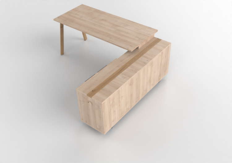 3D Schreibtische - Büroschreibtisch - Modernform - Asdish -...