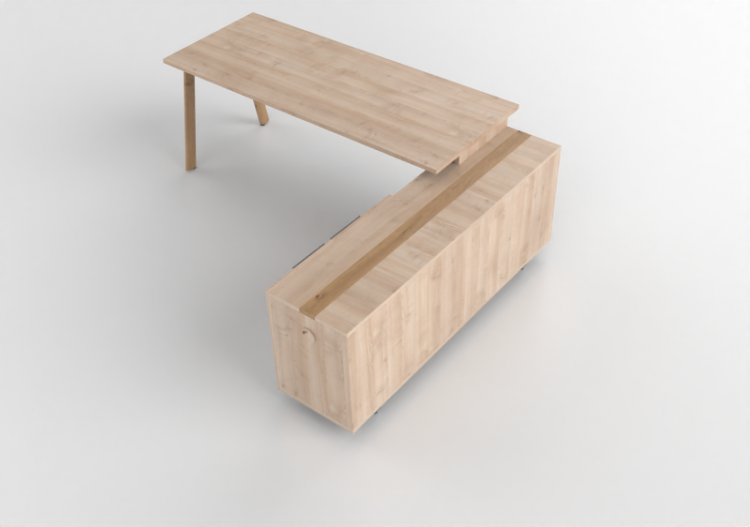 3D Desks - Office desk - Modernform - Asdish - DX1618 -...