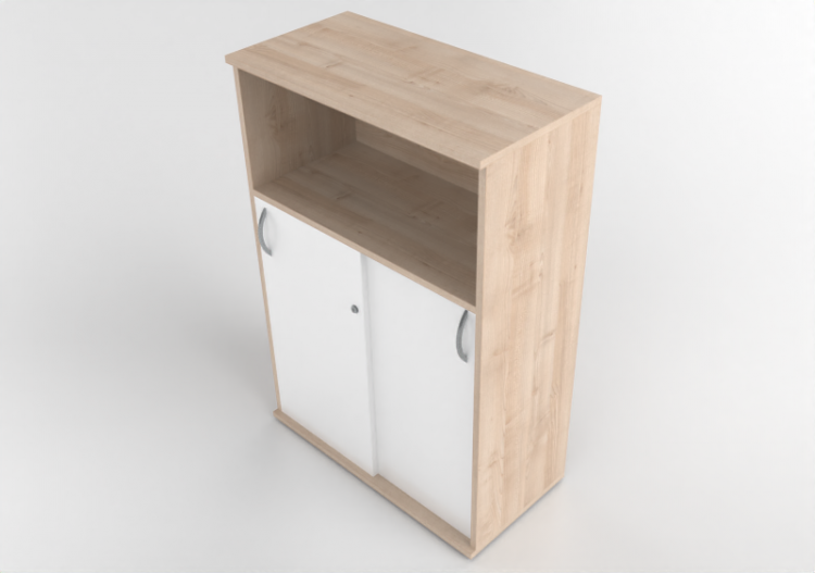 Bookshelves and Containers 3D - Document filing cabinet -...