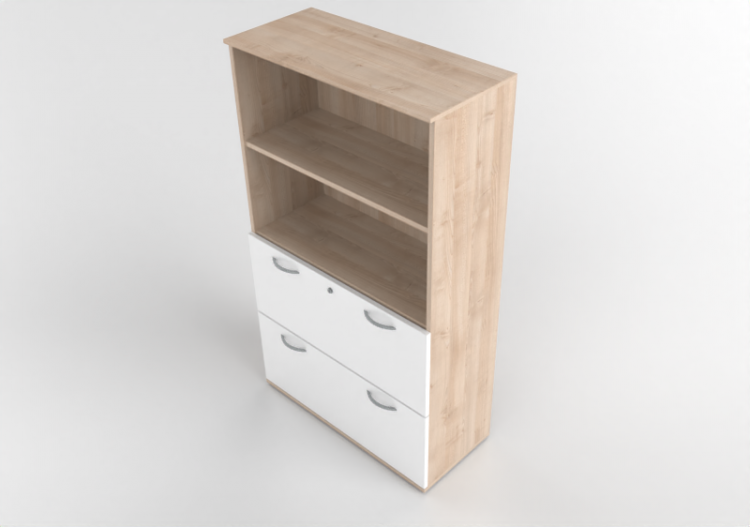 3D Book shelf - Document filing cabinet - Modernform -...