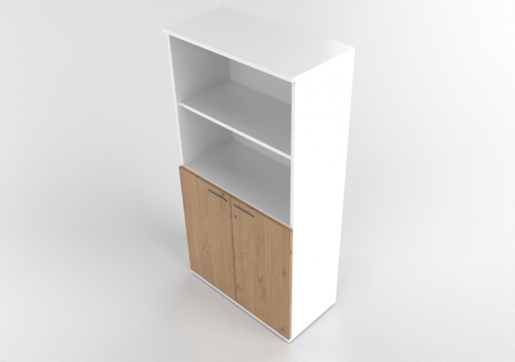 Bookshelves and Containers 3D - Document filing cabinet -...