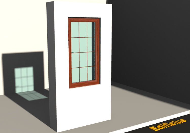 Esquadria 3D - JN[R] 1FB - ACCA software
