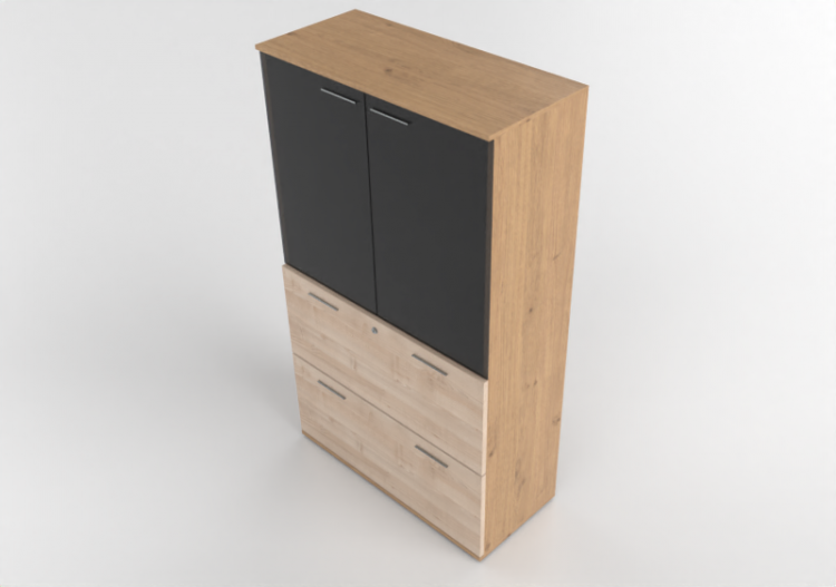 Estantes 3D - Armário para documentos - Modernform -...