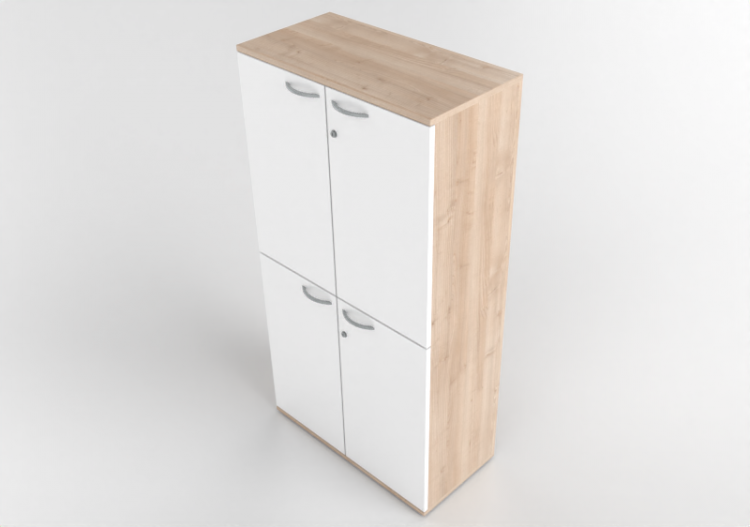 Bibliothèque 3D - Armoire de rangement de documents -...