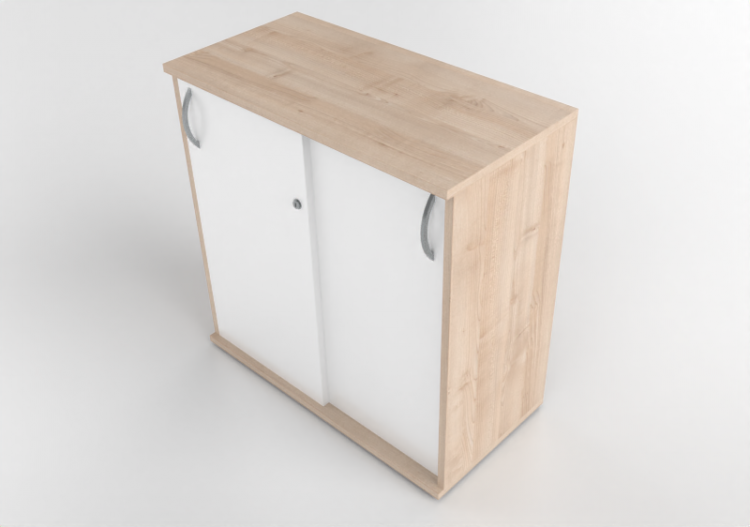 Bibliothèque 3D - Armoire de rangement de documents -...