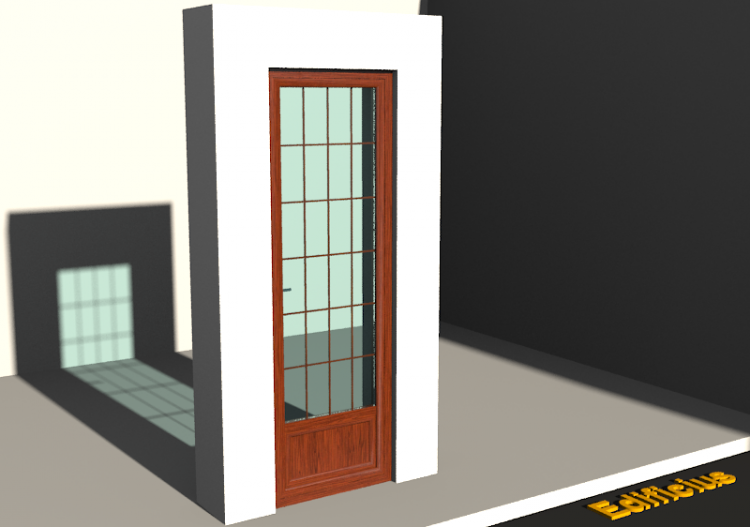 Esquadria 3D - JN[R] 1FB[1P] - ACCA software