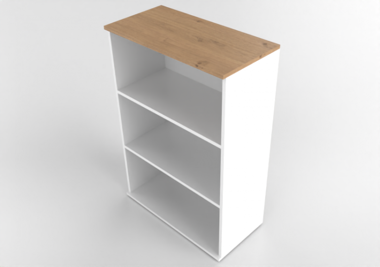 3D Bücherregal und Behälter - Aktenschrank - Modernform -...