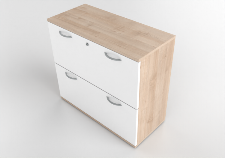 Bibliothèque 3D - Armoire de rangement de documents -...