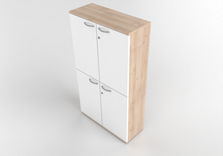 Bibliothèque 3D - Armoire de rangement de documents -...